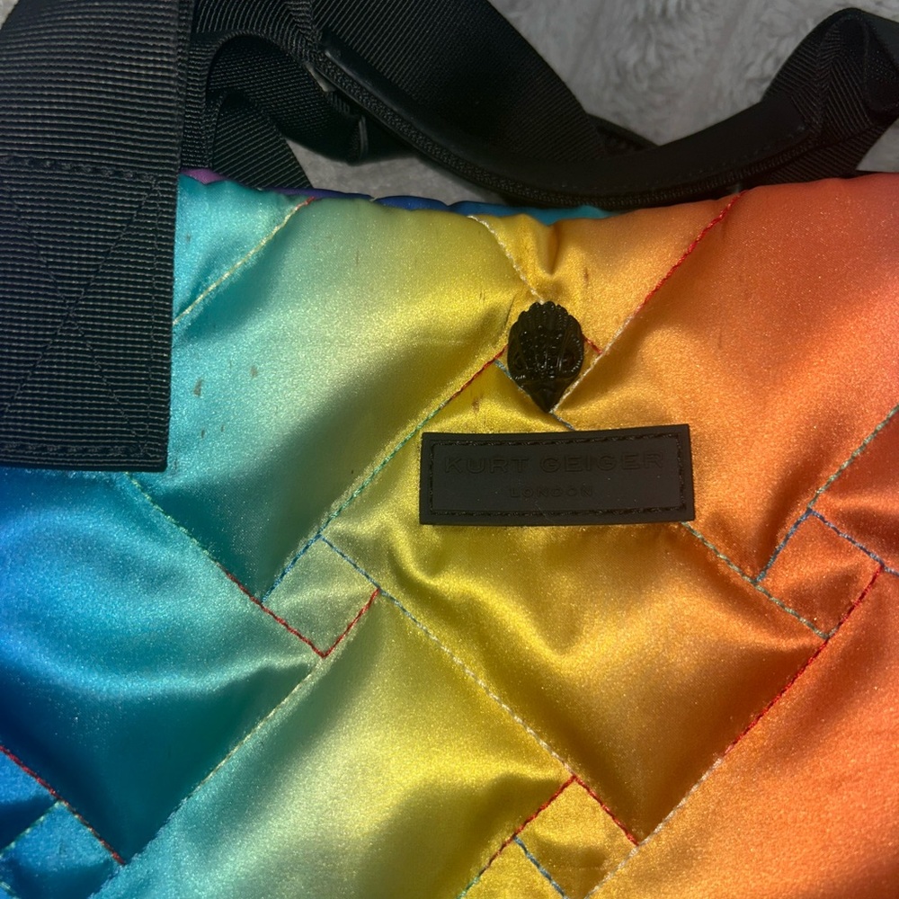 Kurt Geiger Ombré Recycled Shopper Tote - Picture 5 of 5